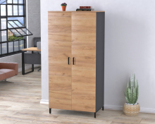 Шафа офісна LT-900-1900-600 антрацит Loft Design