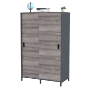 Шафа офісна LS-1200-1900-600 антрацит Loft Design