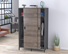 Шафа офісна LS-1200-1900-600 антрацит Loft Design