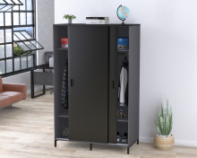 Шафа офісна LS-1200-1900-600 антрацит Loft Design
