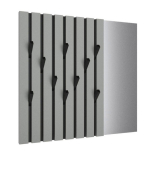 Вішак навісний з дзеркалом 1201 Ельба Сокме