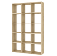 Стелаж Кубіка 3 дуб білий Світ Меблів