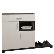 Комод 2Д1Ш Монте антрацит Сокме