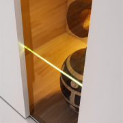 Вітрина низька 1D1W Complex white Mebel Bos