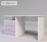 Стіл письмовий Х-06Л X-Скаут рожевий Санті
