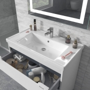 Тумба для ванної з умивальником 80 New Line Greta Sanwerk
