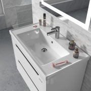 Тумба для ванної з умивальником 80 New Line Greta Air Sanwerk