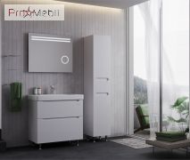 Пенал с корзиной для белья в ванную комнату 35 L Era Sanwerk