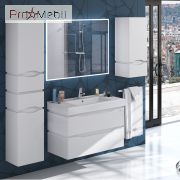 Тумба для ванної з умивальником 80 Idea Alessa Air біла Sanwerk