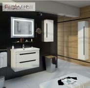 Зеркало в ванную комнату Lava Kvadra 90*65 Sanwerk
