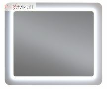 Зеркало в ванную комнату Ultra Cosmo White 98*83 Sanwerk