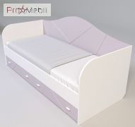 Ліжко Х-10 X-Скаут рожеве Санті