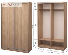 Шафа-купе Roko 2.22.242.60-1 2 ДСП 160