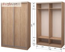 Шафа-купе Roko 2.22.242.60-1 2 ДСП 179.2