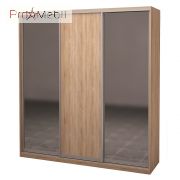 Шкаф-купе Roko 3.262.242.60-3 ДСП 2 зеркала 224.2