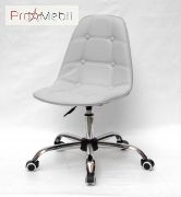 Стул офисный Alex Office ЭкоКожа серый 10 Onder Mebli