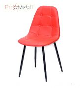 Стілець Alex BK Metal ЭК червоний 05 Onder Mebli