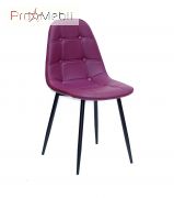 Стілець Alex BK Metal ЭК пурпурний 61 Onder Mebli