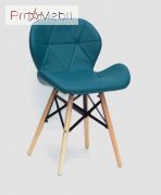 Стул Invar XXL ЭкоКожа зеленый 02 Onder Mebli