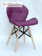 Стілець Invar XXL Екокожа пурпурний 61 Onder Mebli
