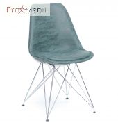 Стул Milan Soft Chrom ML НК зеленый MR-202 Onder Mebli