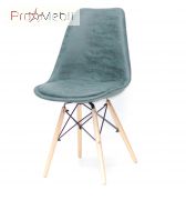 Стул Milan-B Soft Бархат НК зеленый MR-202 Onder Mebli