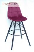 Стілець барний Alex Bar ВК Оксамит бордо B-2 Onder Mebli