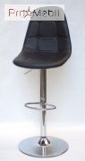 Стул барный Alex Bar CH-Base ЭК черный Onder Mebli