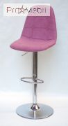 Стілець барний Alex Bar CH-Base Шеніл ліловий G-101 Onder Mebli