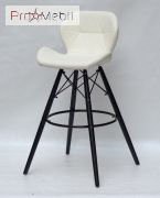 Стілець барний Invar ВК Bar ЕК молочний 56 Onder Mebli