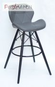 Стілець барний Invar ВК Bar ЕК сірий 21 Onder Mebli