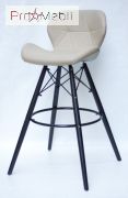 Стілець барний Invar ВК Bar ЕК бежевий 06 Onder Mebli