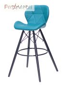 Стілець барний Invar ВК Bar ЕК зелений 02 Onder Mebli