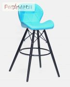 Стілець барний Invar ВК Bar ЕК блакитний 52 Onder Mebli