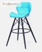 Стілець барний Invar ВК Bar ЕК блакитний 52 Onder Mebli