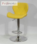 Стілець барний Invar Bar CH-Base ЕК жовтий 12 Onder Mebli