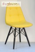 Стілець Alex BK ЕК жовтий 12 Onder Mebli