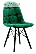 Стілець Alex BK Оксамит зелений В-5 Onder Mebli