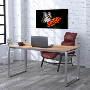 Письмовий стіл Q-160-18 сріблястий Loft Design