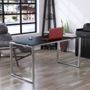 Письмовий стіл Q-160-18 сріблястий Loft Design