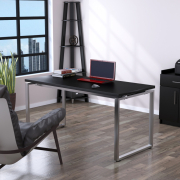 Письмовий стіл Q-160-36 сріблястий Loft Design