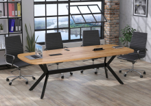 Конференц стіл Академія з розетками Loft Design