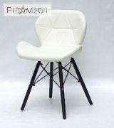 Стул Invar ВК ЭкоКожа молочный 56 Onder Mebli