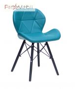 Стілець Invar ВК Екокожа зелений 02 Onder Mebli