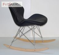 Стул Invar Rack ЭкоКожа черный Onder Mebli