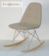 Стул Alex Rack ЭкоКожа бежевый 06 Onder Mebli