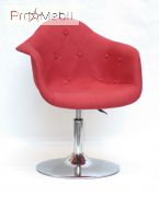 Стілець Leon Soft Вискоза CH-Base червоний К-9 Onder Mebli