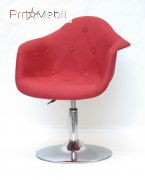 Стілець Leon Soft Вискоза CH-Base червоний К-9 Onder Mebli