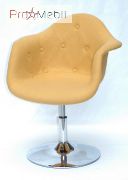 Стілець Leon Soft Шерсть CH-Base жовтий W-4 Onder Mebli