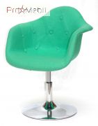 Стілець Leon Soft Шерсть CH-Base зелений W-17 Onder Mebli